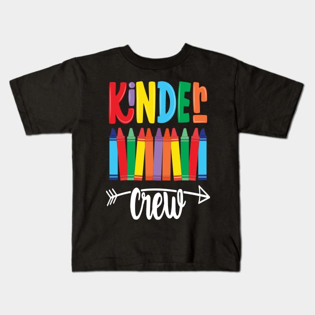 kindergarten teacher team Kids T-Shirt by BaderAbuAlsoud